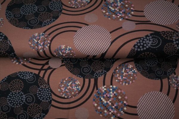 Jersey coton Stenzo "Les Cercles"