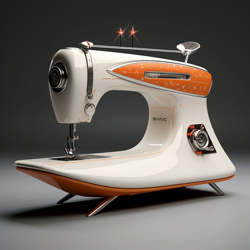 **a futuristic sewing machine by David Bowie** - Image #2