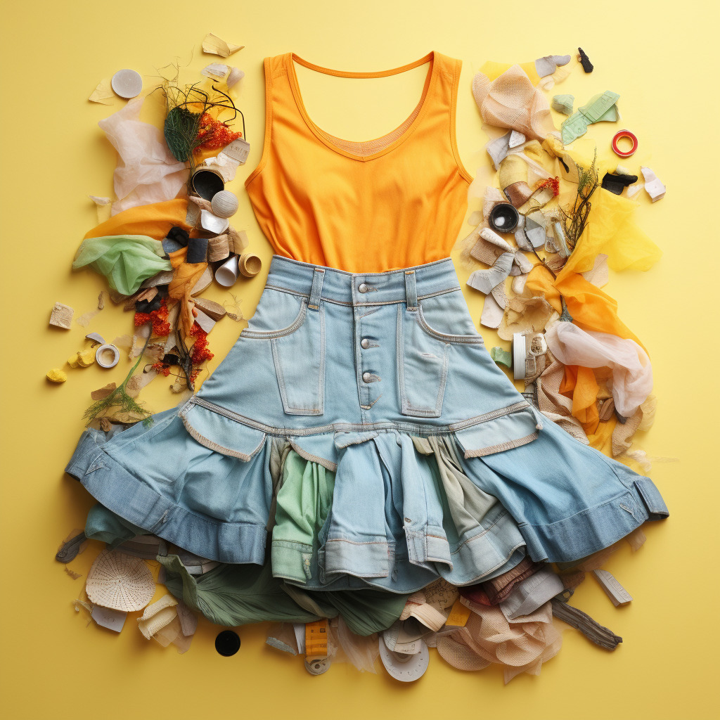 **upcycling and recycling summer clothes** - Image #2